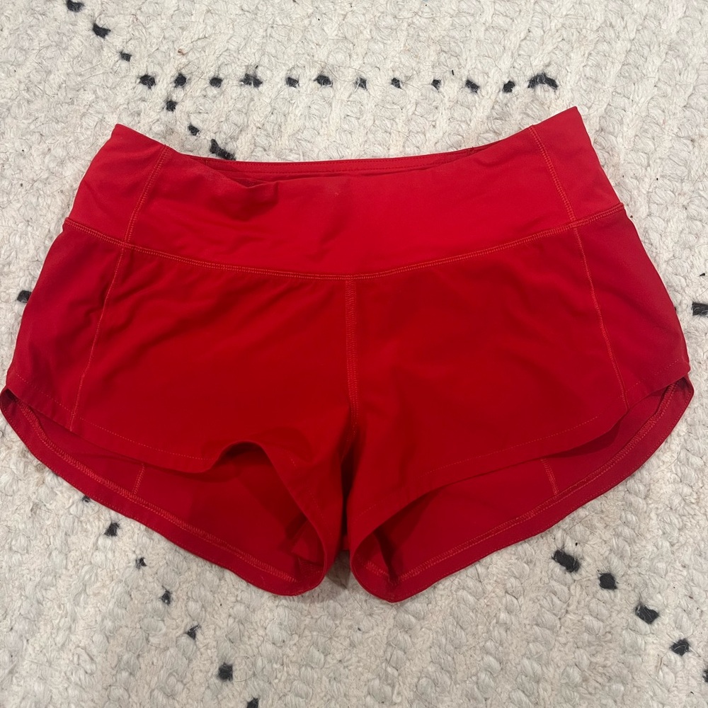 Size 2 Speed Up Lululemon Shorts
